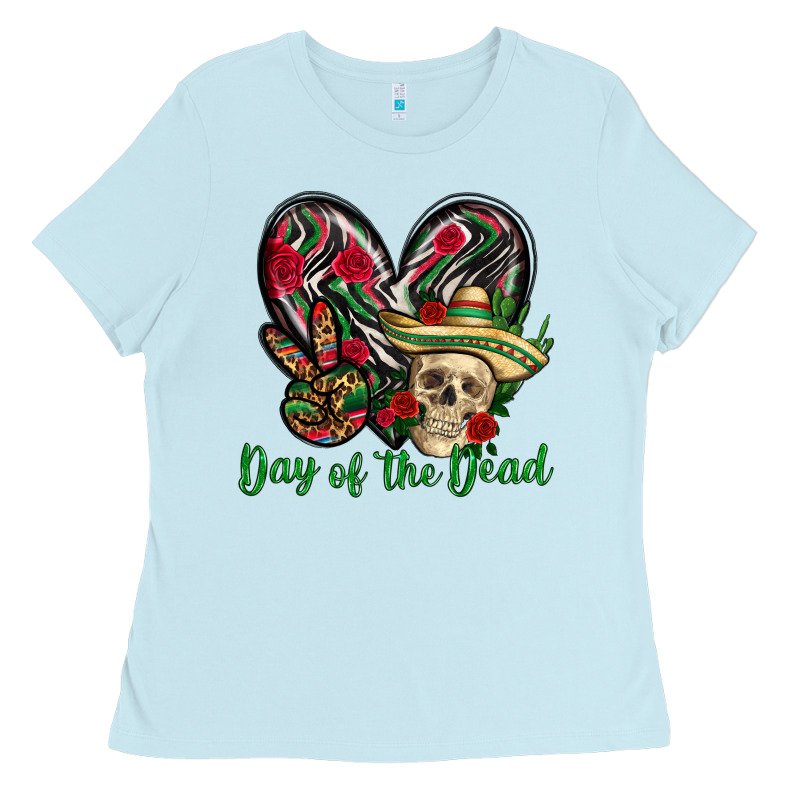 Day Of The Dead Mexico Ladies Tee by HowdyJamesFarm | Teevron