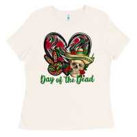 Bone Day of the dead Mexico Ladies Tee - HowdyJamesFarm