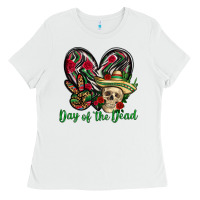 White Day of the dead Mexico Ladies Tee - HowdyJamesFarm