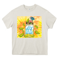 Cream life is short make it sweet Heavy Core Tee - TumblerDesignByShophia