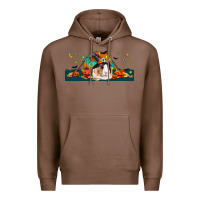 Chestnut Halloween Guinea Pig Premium Hoodie - LillyAllenDesigns