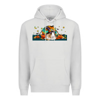 Dove Grey Halloween Guinea Pig Premium Hoodie - LillyAllenDesigns