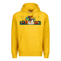 Lemon Halloween Guinea Pig Premium Hoodie - LillyAllenDesigns