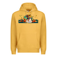 Mustard Halloween Guinea Pig Premium Hoodie - LillyAllenDesigns