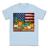 Dusty Blue fall themed american tumbler Classic Tee - Jasminsmagicworld
