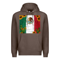 Coffee cactus sunflower mexican flag z Premium Hoodie - Jasminsmagicworld