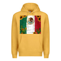 Mustard cactus sunflower mexican flag z Premium Hoodie - Jasminsmagicworld