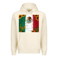 Tofu cactus sunflower mexican flag z Premium Hoodie - Jasminsmagicworld