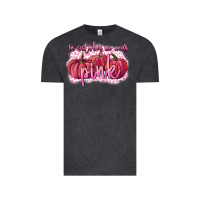 Vintage Black In October we wear pink Breast Cancer Vintage Tee - FaDigitalArtStudio