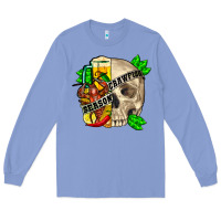 Colony Blue skull crawfish season Long Sleeve Tee - FaDigitalArtStudio