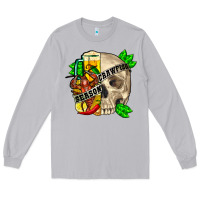 Moon Dust skull crawfish season Long Sleeve Tee - FaDigitalArtStudio