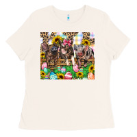Bone easter farm animals Happy Easter Day Ladies Tee - CowGirlArtShop