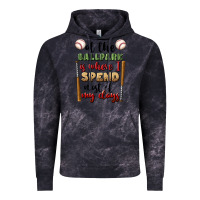 Cloud Black at the ballpark is where i spend most my days Vintage Hoodie - BundleAndBundleShop