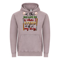 Vintage Zinc at the ballpark is where i spend most my days Vintage Hoodie - BundleAndBundleShop