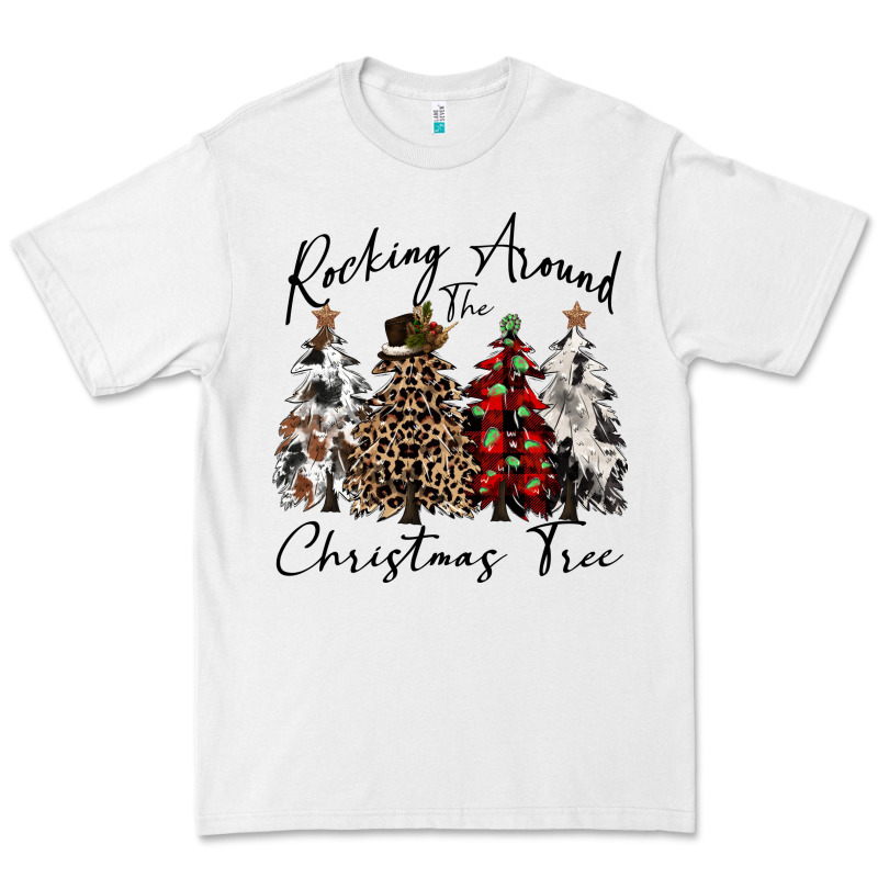 Rocking Around The Christmas Tree Premium Tee by CowGirlArtShop | Teevron