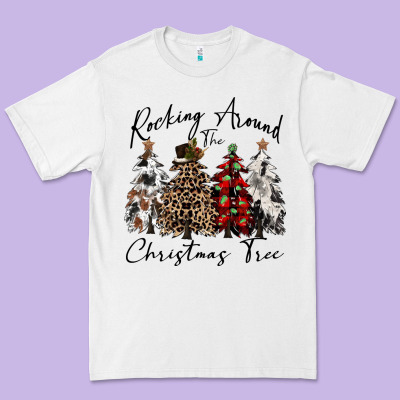 Rocking Around The Christmas Tree Premium Tee Designed By Cowgirlartshop