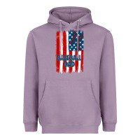 Lavender baseball dad american flag Heavyweight Hoodie - JahusDesignShop