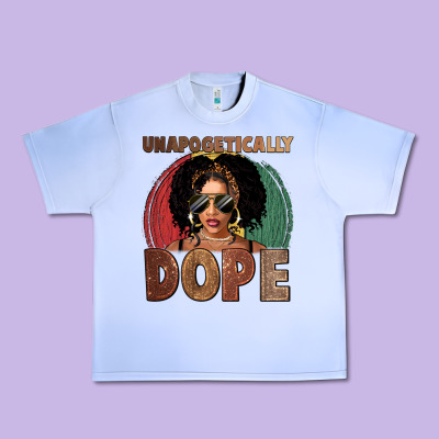 Unapologetically Dope Urban Heavy Tee Designed By Fadigitalartstudio