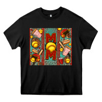 Black softball mom Heavy Core Tee - Jasminsmagicworld