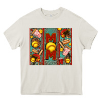 Cream softball mom Heavy Core Tee - Jasminsmagicworld