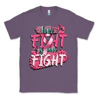 Lavender her fight is our fight Classic Tee - CowGirlArtShop