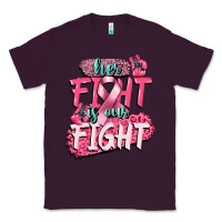 Plum her fight is our fight Classic Tee - CowGirlArtShop