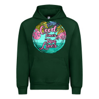 Forest Green good times and tan lines Urban Hoodie - JahusDesignShop