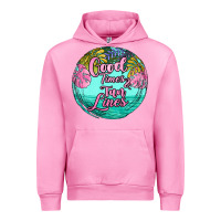 Fuchsia Pink good times and tan lines Urban Hoodie - JahusDesignShop