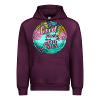 Mauve Wine good times and tan lines Urban Hoodie - JahusDesignShop