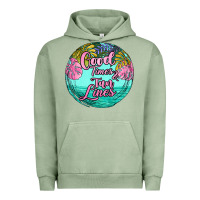 Pigment Oil Green good times and tan lines Urban Hoodie - JahusDesignShop