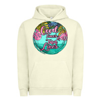 Pigment Pistachio good times and tan lines Urban Hoodie - JahusDesignShop