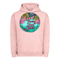 Pigment Salmon good times and tan lines Urban Hoodie - JahusDesignShop