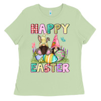 Matcha Happy Easter gnomies Easter Day Ladies Tee - CowGirlArtShop