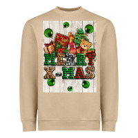 Mushroom merry xmas Heavyweight Sweatshirt - AdoDesignShop