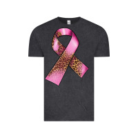 Vintage Black Breast Cancer ribbon Vintage Tee - FaDigitalArtStudio