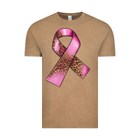 Vintage Coffee Breast Cancer ribbon Vintage Tee - FaDigitalArtStudio