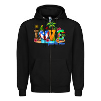 Black love puerto rico Zipper Hoodie - AdoDesignShop