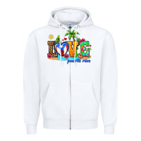 White love puerto rico Zipper Hoodie - AdoDesignShop