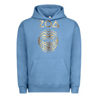 Pigment Pebble Blue ZOA Urban Hoodie - baoMotion