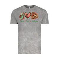 Cloud Rock Peace Love Cockapoo Vintage Tee - Jasminsmagicworld
