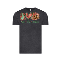 Peace Love Cockapoo Vintage Tee | Teevron