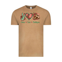 Vintage Camel Peace Love Cockapoo Vintage Tee - Jasminsmagicworld