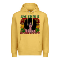 Antique Gold juneteenth is independence Premium Hoodie - SublimationCraftShop