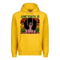 Lemon juneteenth is independence Premium Hoodie - SublimationCraftShop