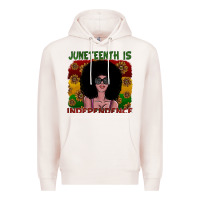 Pale Pink juneteenth is independence Premium Hoodie - SublimationCraftShop