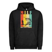 Pigment Black fishing t  shirt milf man i love fishing t  shirt Urban Hoodie - baoMotion