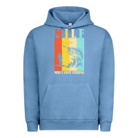Pigment Pebble Blue fishing t  shirt milf man i love fishing t  shirt Urban Hoodie - baoMotion
