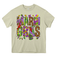 Mossy Mardi Gras Heavy Core Tee - HowdyJamesFarm