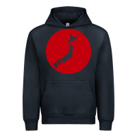 Navy japan island Urban Hoodie - baoMotion