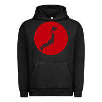 Pigment Black japan island Urban Hoodie - baoMotion